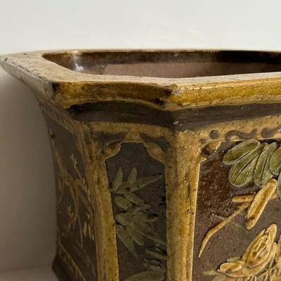 LOT 96X: Beautiful Matching Vintage Ceramic Planters