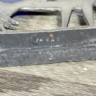 LOT 100D: Vintage Horse Collection: Large Lighter, Brush, Statues, Avon Bottle & Knobs