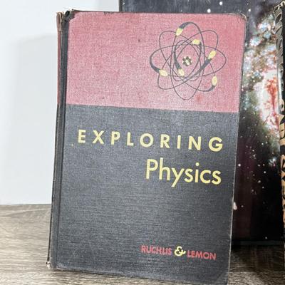 LOT 102L: Cosmos by Carl Sagan, Galaxies by Timothy Ferris & Vintage Physics Books