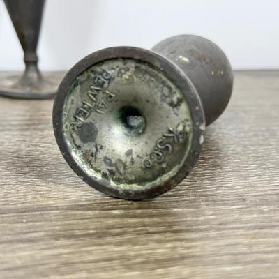 LOT 104D: S&P Shaker Collection: Pewter, Silver Plate, Moon & Star