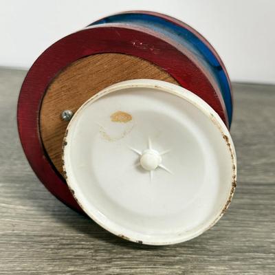 LOT 105D: Vintage Musical Rocking Horse & Carousel Horse