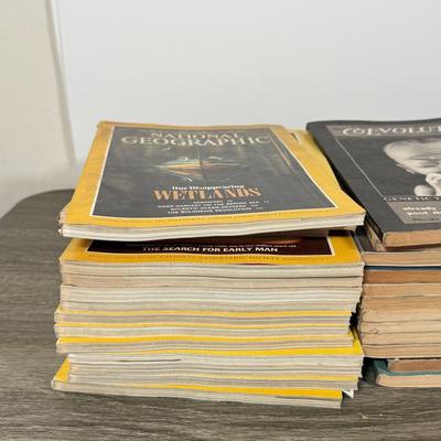 LOT 110L: Vintage Magazines: National Geographic, American Bystander & CoEvolution