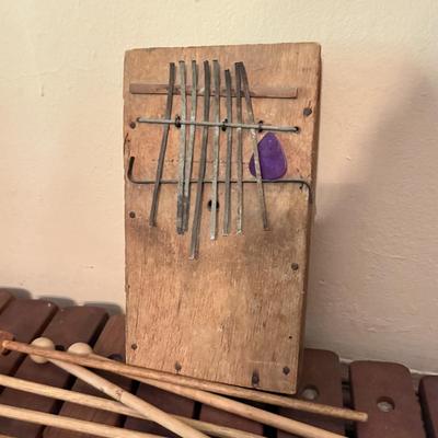 LOT 112L: Wooden Xylophone, Vintage Metronome & More