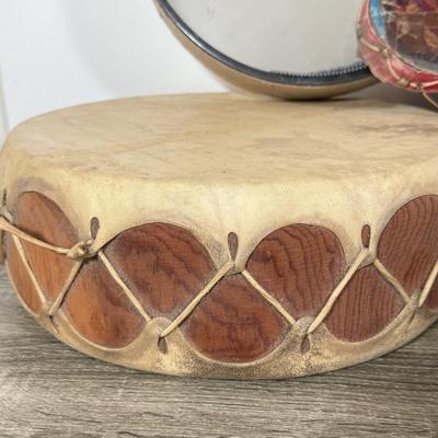 LOT 113D: Oceandrum, Vintage Drums & Handheld Percussion Instruments