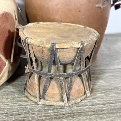 LOT 113D: Oceandrum, Vintage Drums & Handheld Percussion Instruments