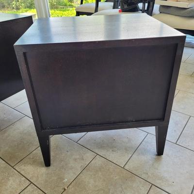Pair of Wooden End Tables (BSR-EL)