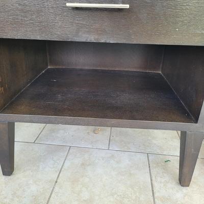 Pair of Wooden End Tables (BSR-EL)