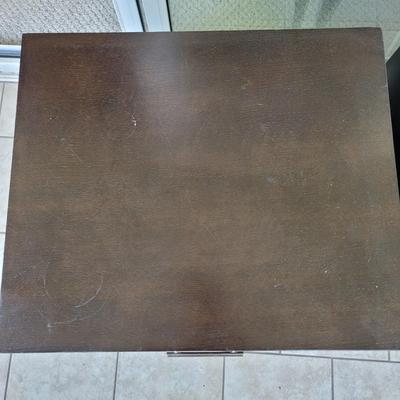 Pair of Wooden End Tables (BSR-EL)