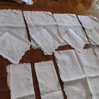 Assorted Table Linens