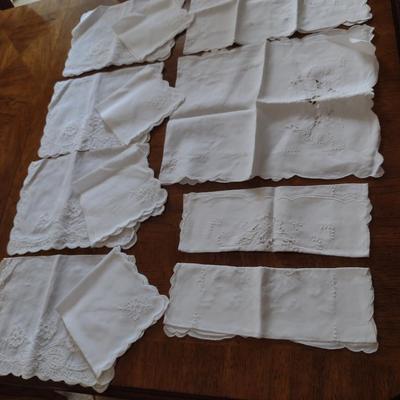 Assorted Table Linens