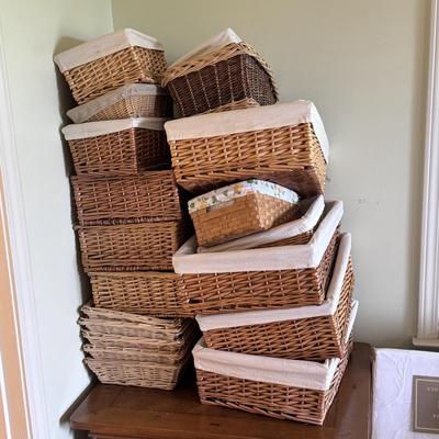 Large Selection of Storage Baskets (PB-DZ)