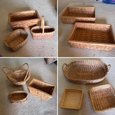 Collection of Handmade Baskets (PB-DZ)