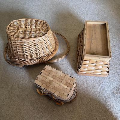 Collection of Handmade Baskets (PB-DZ)
