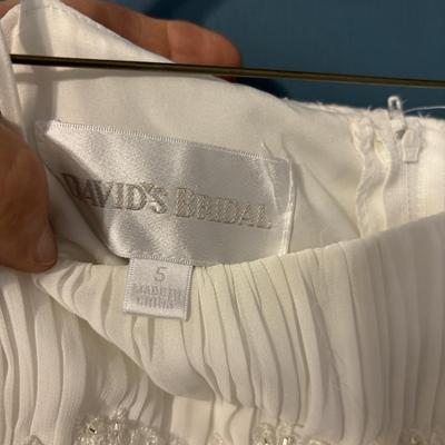 David’s Bridal Size 5 Dress