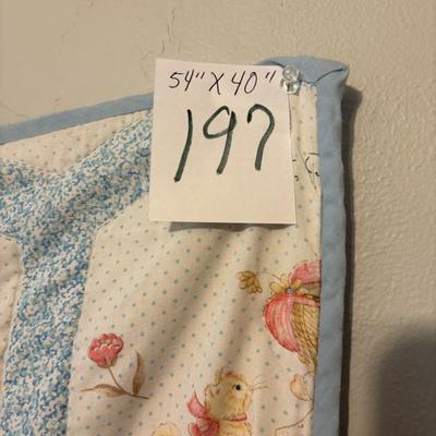 Vintage Baby Blanket