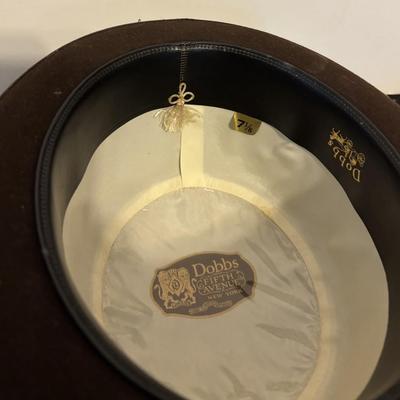 Brown Derby Hat