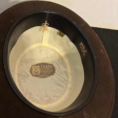 Brown Derby Hat