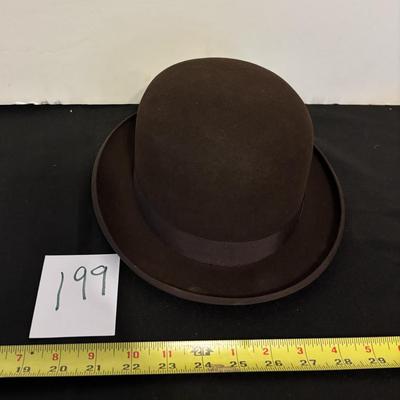 Brown Derby Hat