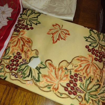 Collection of Table Linens/Runners