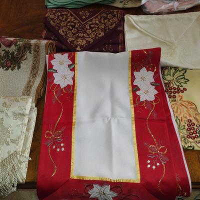 Collection of Table Linens/Runners