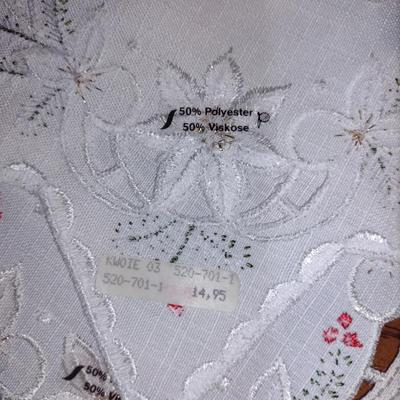 Collection of Winter/Holiday Table Linens