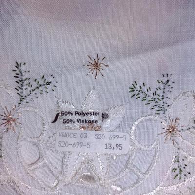 Collection of Winter/Holiday Table Linens