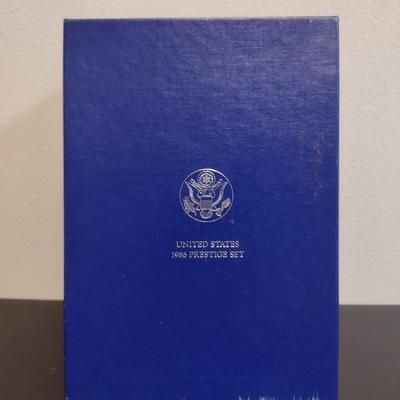 1986 U.S. Mint Liberty Prestige Proof Coin Set (#1)