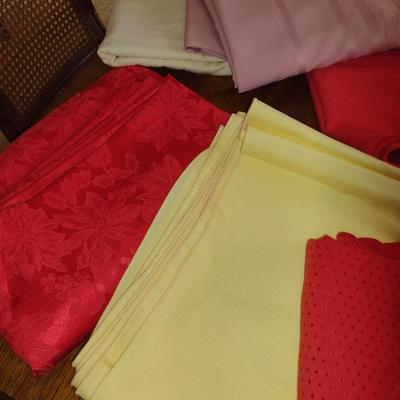 Assorted Table Linens