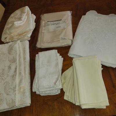 Assorted Table Linens