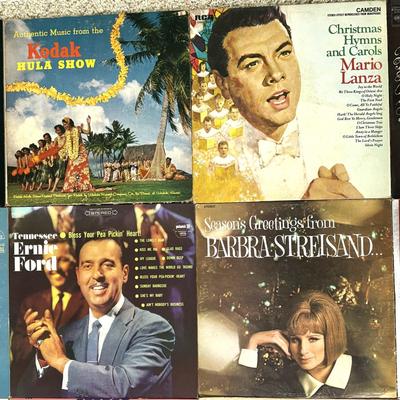 Lot of 30 Records - Barbara Streisand, Bette Midler, Johnny Mathis, Mantovani, Tommy Dorsey, and More