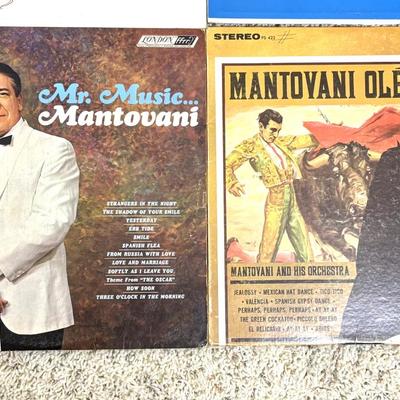 Lot of 30 Records - Barbara Streisand, Bette Midler, Johnny Mathis, Mantovani, Tommy Dorsey, and More