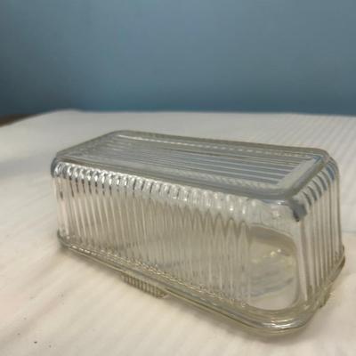Butter glass dish for corn/veggie rolling - 20
