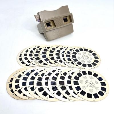 Vintage Viewmaster with 20 Film Discs