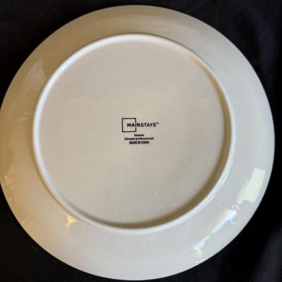 White Dinner Plate Set (K-BM)