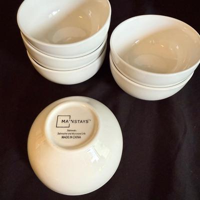 White Dinner Plate Set (K-BM)