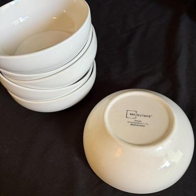 White Dinner Plate Set (K-BM)