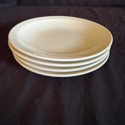Set of White Dishes and Bowls (K-BM)