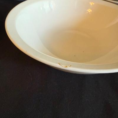 Set of White Dishes and Bowls (K-BM)