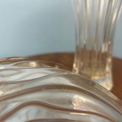 Large heavy crystal bowl - 31