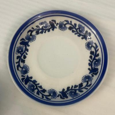 Cup and Saucer set deep blue - Centrum - 6