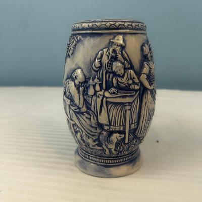 Blue Beer Stein - 9