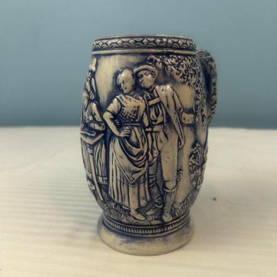 Blue Beer Stein - 9