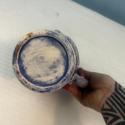Blue Beer Stein - 9