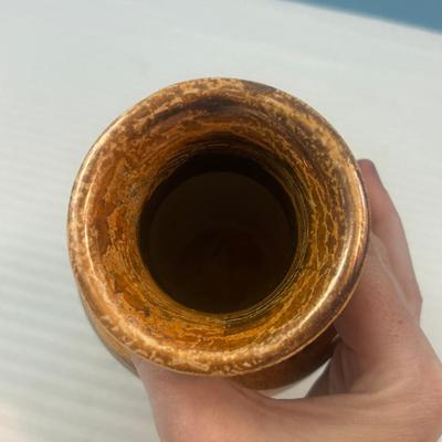 Metallic Glazed Vase - 14