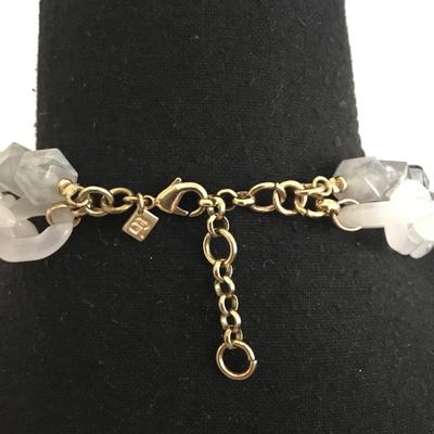 Banana Republic. Acrylic, chain-link statement, necklace
