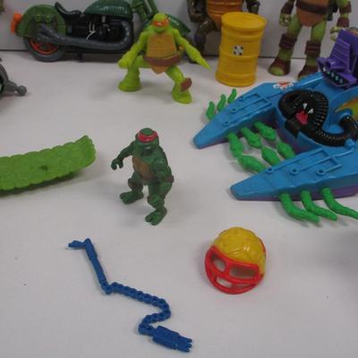 Teenage Mutant Ninja Turtles TMNT Bendable Collectable Figures Lot 1