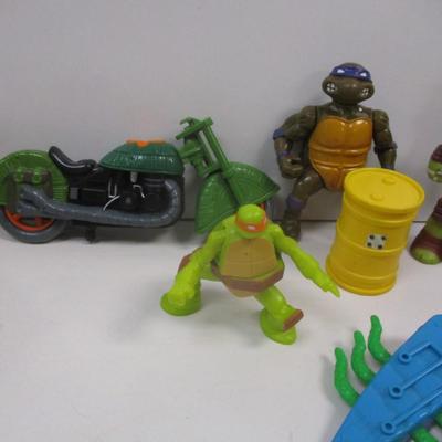 Teenage Mutant Ninja Turtles TMNT Bendable Collectable Figures Lot 1