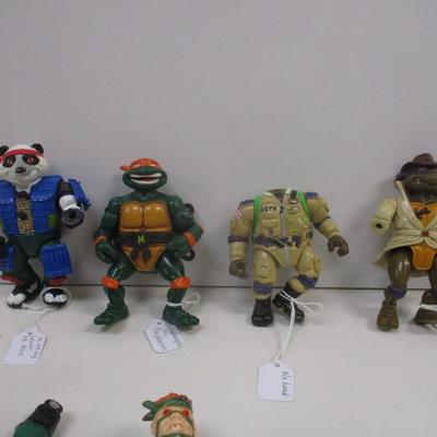 Teenage Mutant Ninja Turtles TMNT Bendable Collectable Figure Parts