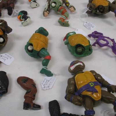Teenage Mutant Ninja Turtles TMNT Bendable Collectable Figure Parts