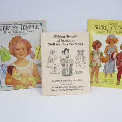 Shirley Temple Paper Doll & Doll Clothes Patterns